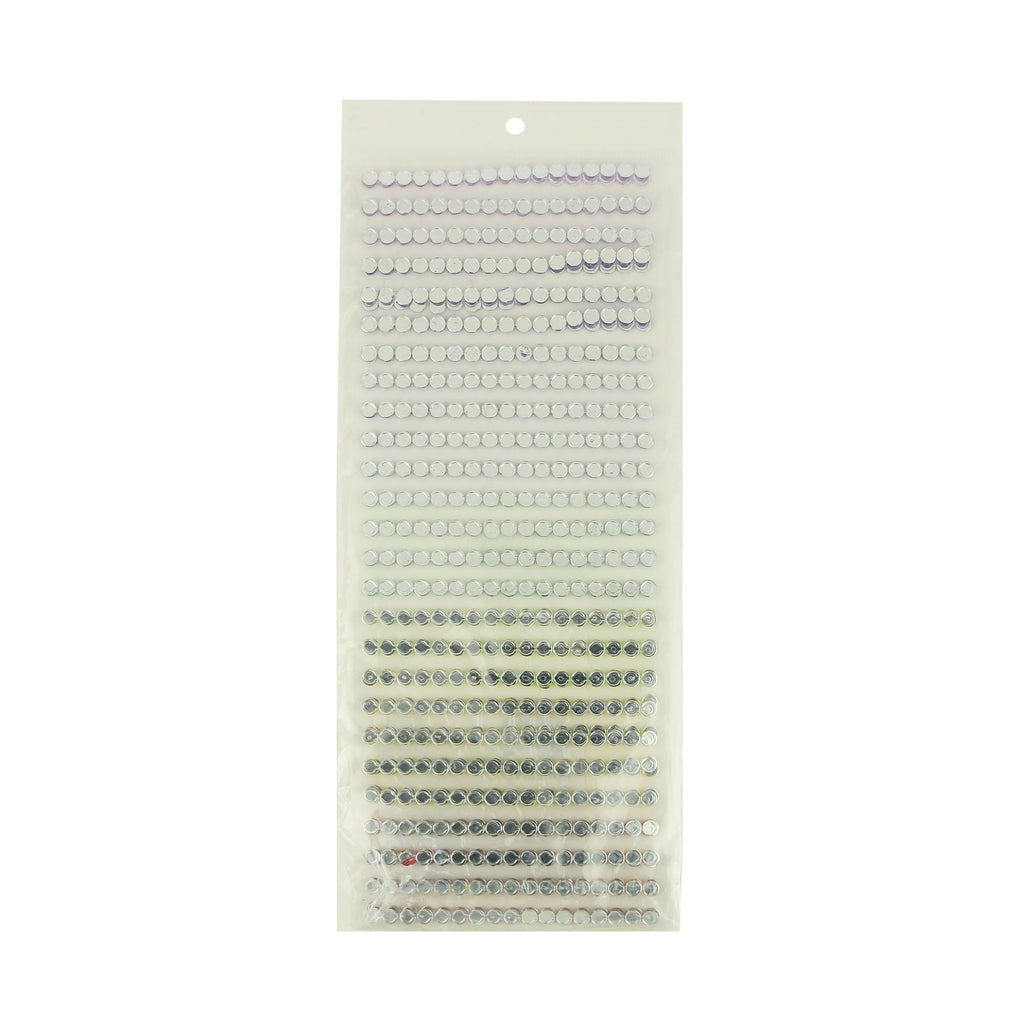 Hello Hobby Multicolor Round Gemstones 6mm, 1,326 Piece Simulated