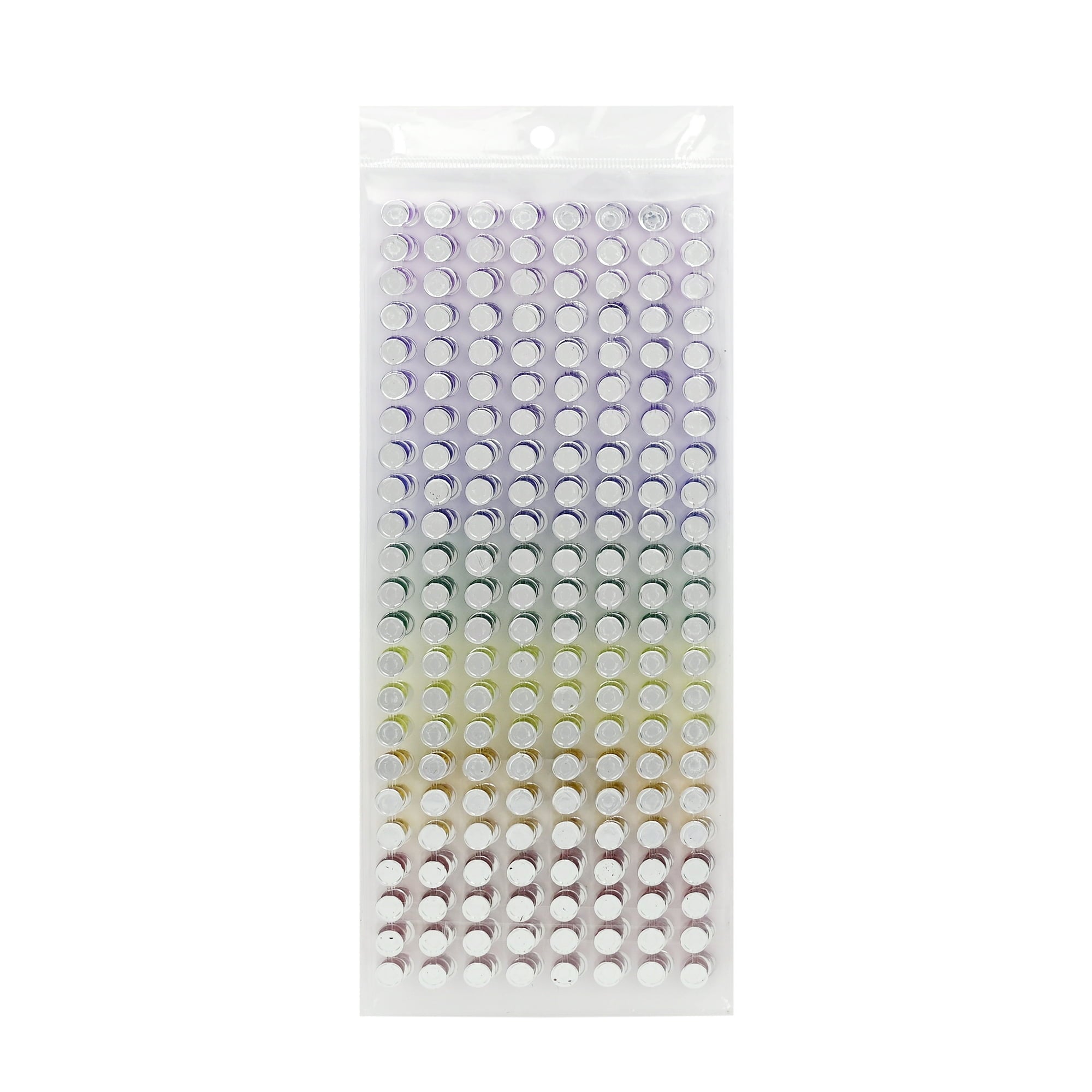 Hello Hobby Multicolor Adhesive Round Gemstones for Scrapbooking and DIY Projects