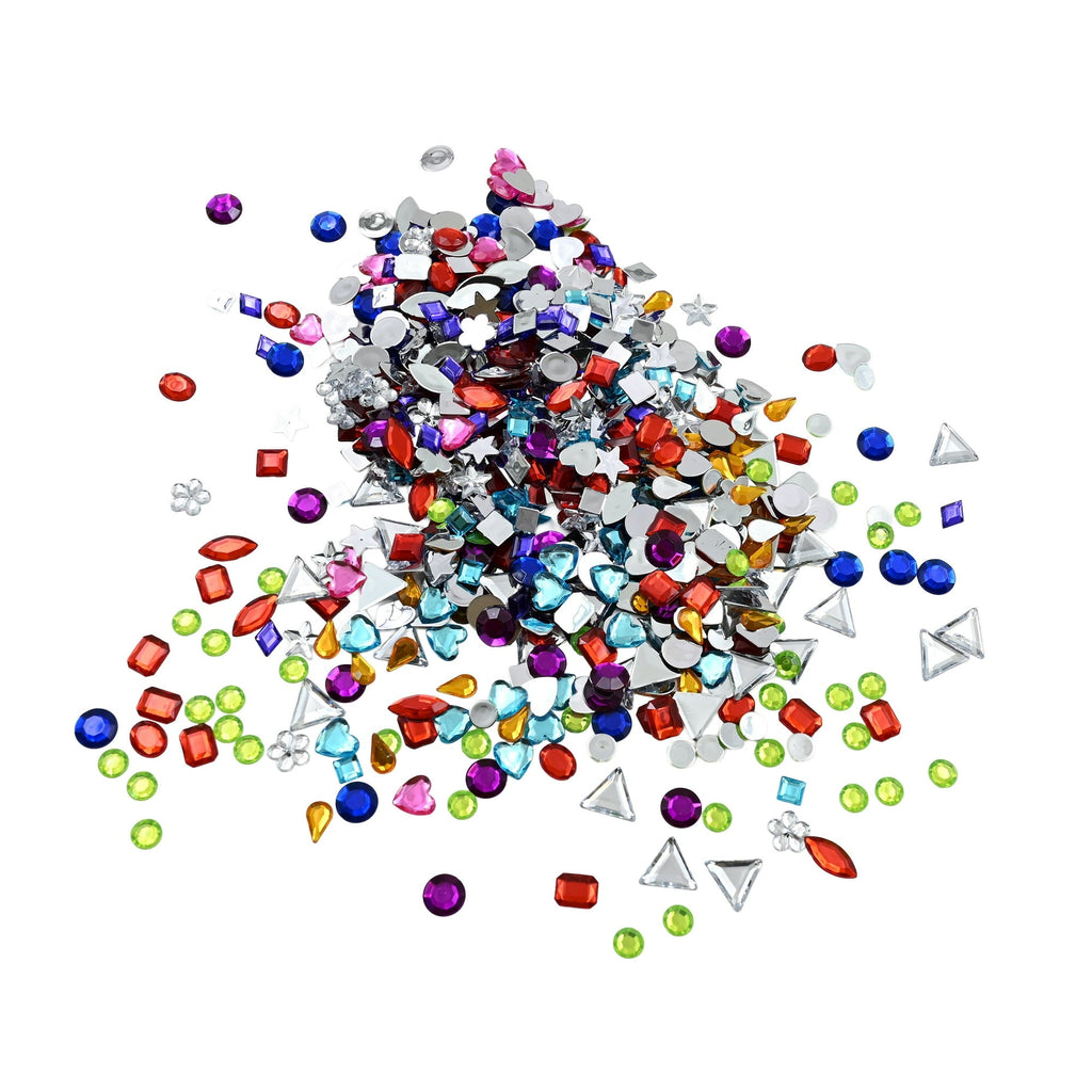 Hello Hobby Gemstone Case – 700 Piece Assortment for Arts & Crafts